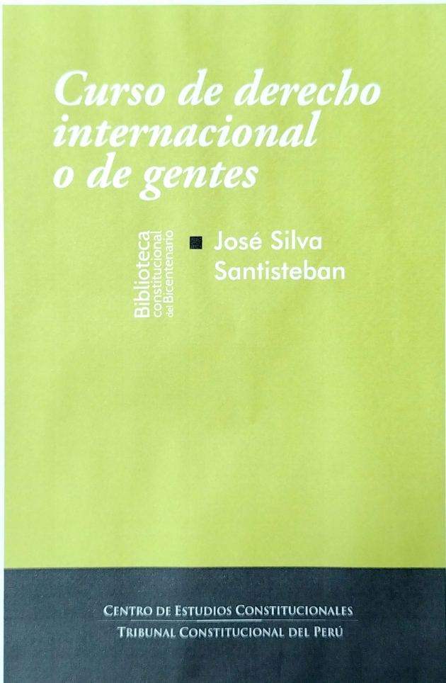 Colegio de Abogados de Lima - CURSO DE DERECHO INTERNACIONAL O DE GENTES