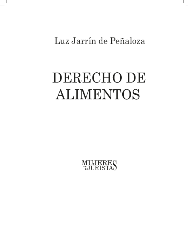 Colegio de Abogados de Lima - DERECHO DE ALIMENTOS