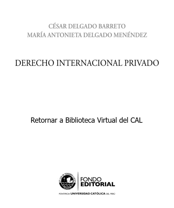 Colegio de Abogados de Lima - Derecho internacional privado