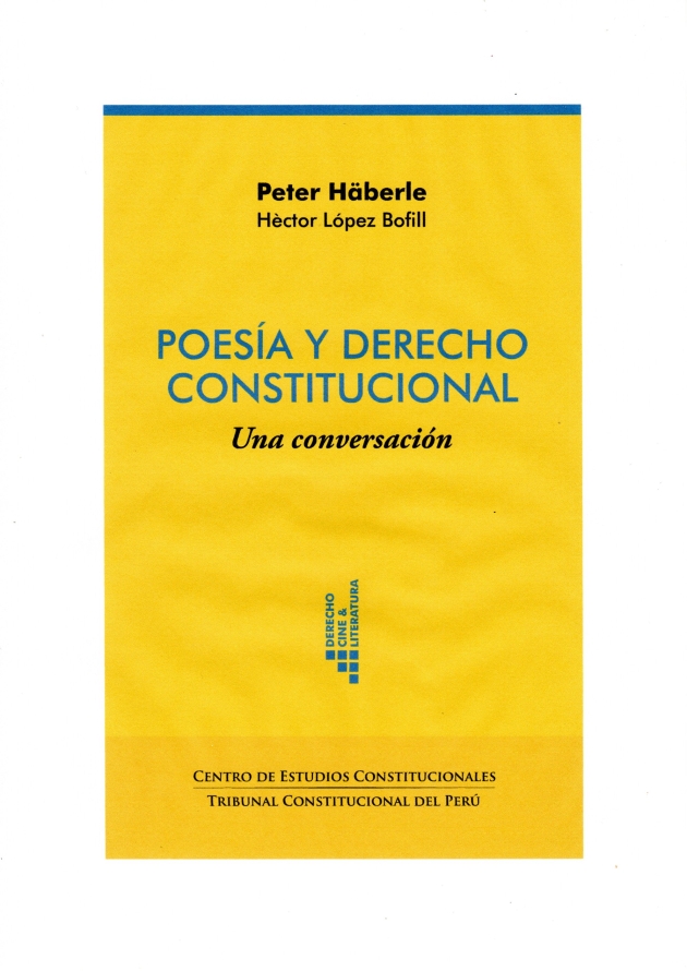 Colegio de Abogados de Lima - POESIA Y DERECHO CONSTITUCIONAL